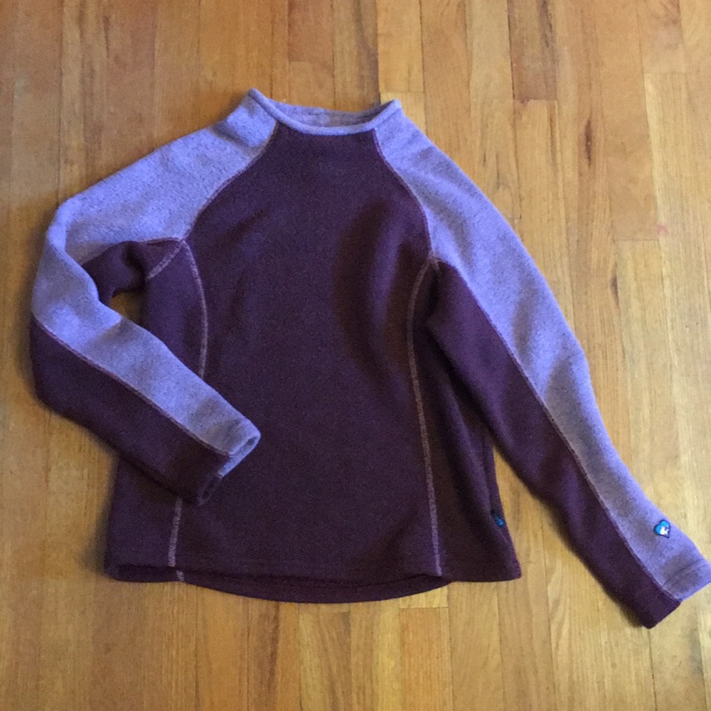 Kuhl women’s Alfpaca Fleece mock neck, sz medium